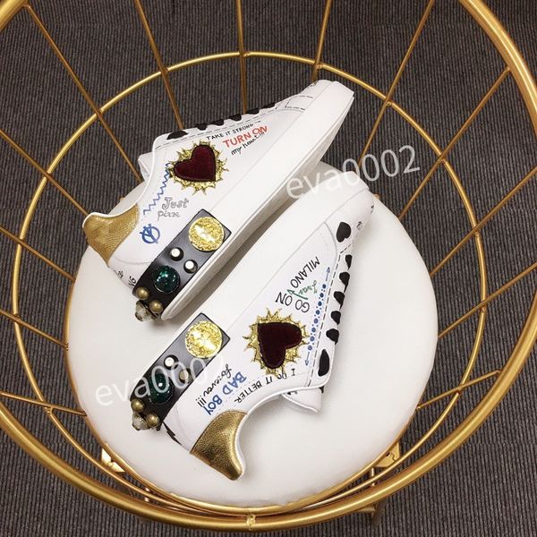 

designer running shoes fashion sneakers women men luxury lace-up casual trainers woman hc190903, Black