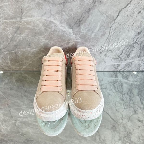 

woman casual shoes oversized sneakers leather fashion platform white black suede designer brand men womens platform casual shoes2023