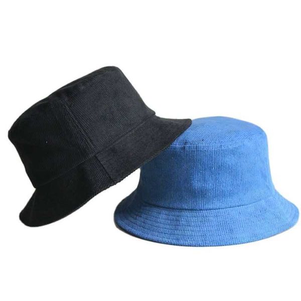 

wide brim hats large size fisherman hat lady big size corduroy bucket hat men plus size panama hats 56-60cm 60-63cm p230327, Blue;gray