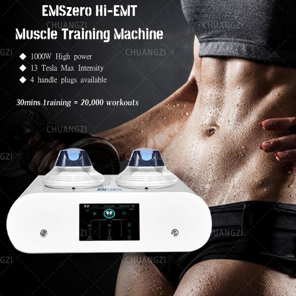 

2023 new beauty outlet device rf equipment 13 tesla 3000w emszero body sculpting fat removal cellulite reduction ems hi-emt emslim machine