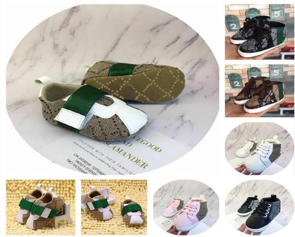 

pu leather baby shoes girls boy kids first walkers infant designer toddler classic sports antislip soft sole shoe sneakers spring6805440