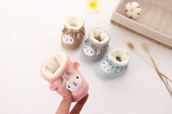 

first walkers sepatu bayi musim gugur dan dingin katun bawah lembut hangat 0 3 6 12 bulan anak laki laki perempuan langkah sebelum lucu an 2