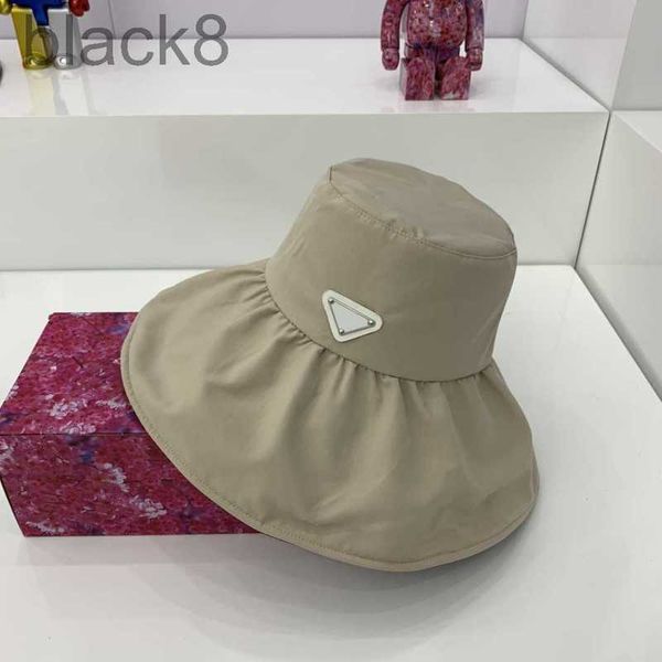 

designer 2022 fashion designers women summer bucket hats outdoor travel sun hat luxury hight quality beach fisherman cap 4 colors good m3o2, Blue;gray