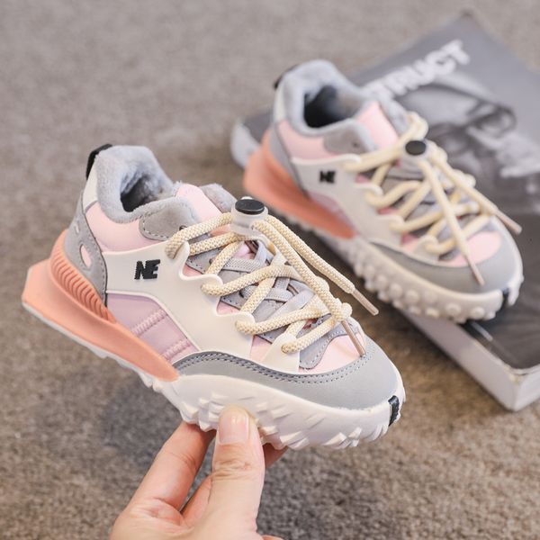 

first walkers spring summer children sport shoes boys girls breathable mesh color matching clunky sneakers baby fashion soft walking 230328