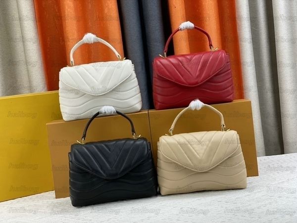 

classic cross-body shoulder bag monogrammed flap adjustable strap designer handbag for women - m21720 m21797