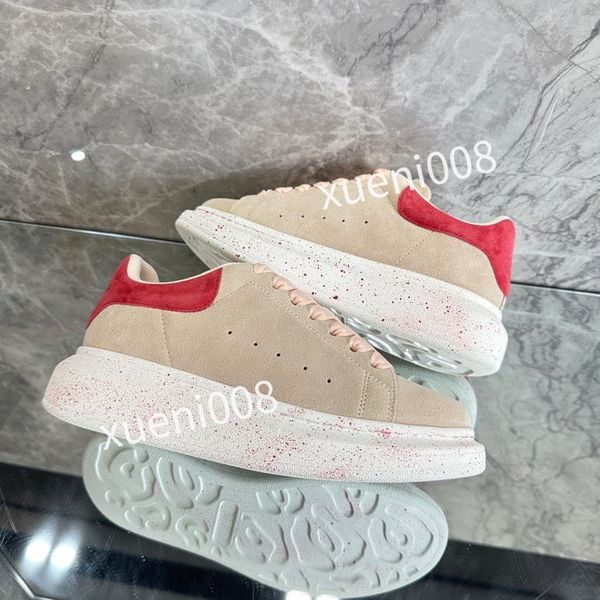 

designer casual white shoes sneakers casual shoes sneakers women's flats platform shoes white black luxury velvet suede women lace up m, Red;white