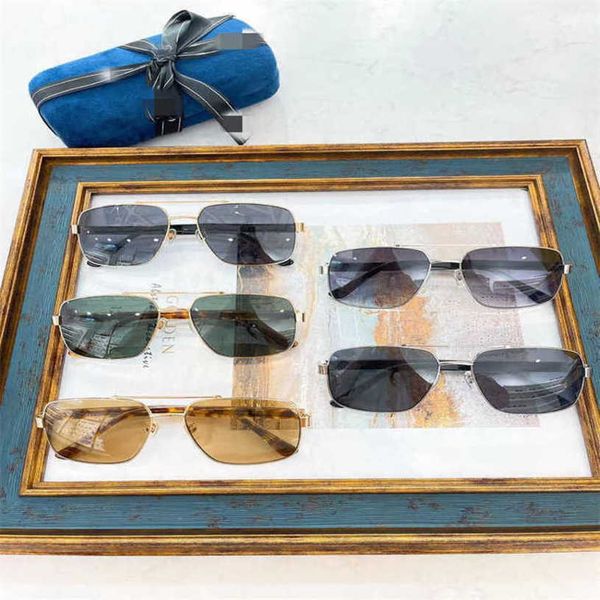 

luxury designer sunglasses 20% off family square gg0529s metal frame fashion personality toad trend, White;black