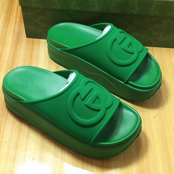 

designer slipper luxury men women sandals brand slides fashion slippers lady slide thick bottom design casual shoes sneakers by brand 056, Black