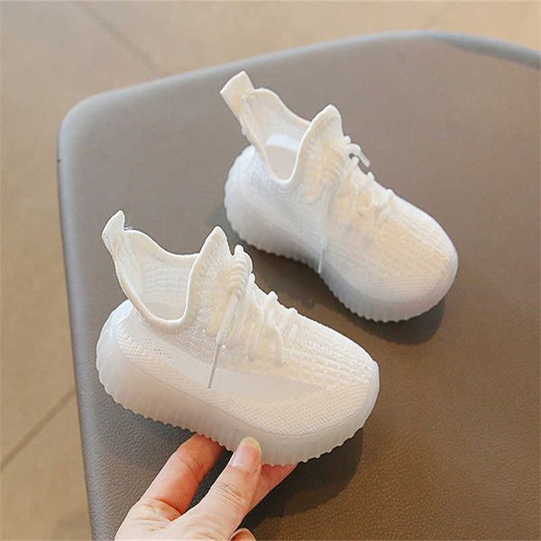 

athletic outdoor children casual shoes kids white sneaker mesh boys girls baby running soft bottom canvas yellow black casual sports sneaker