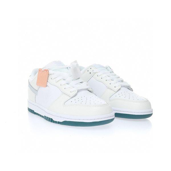 

basketball shoes dunks low white teal green features green gs designer shoes sneakers with original box