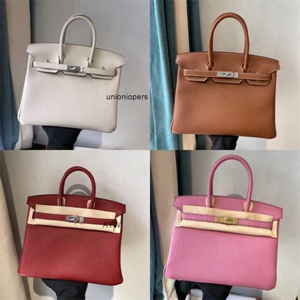 

designers handbags birkin designer bags women's leather portable lychee pattern high end head togo cowhide handle large capacity ayw 7k
