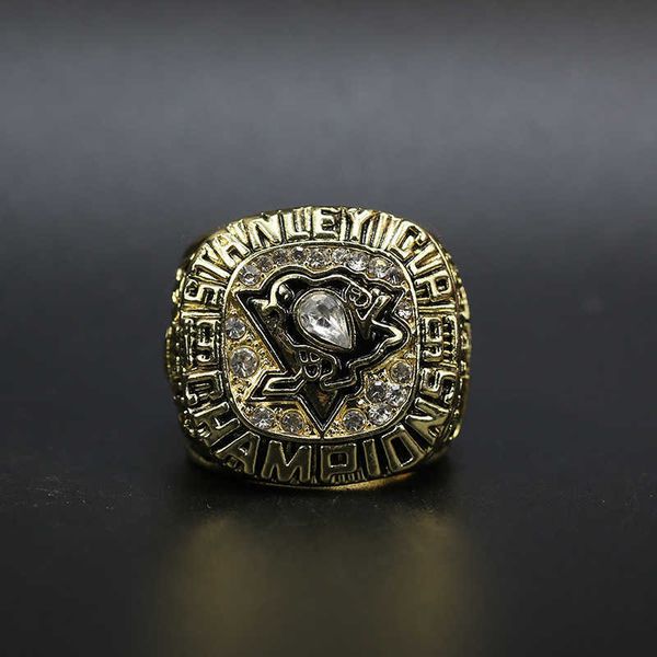 

nhl 1991 pittsburgh penguin championship ring, Silver