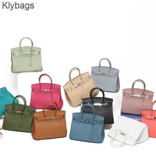 

designer herms birkins handbag 2023 bags classic fashion women's leather handbag shoulder colors totes