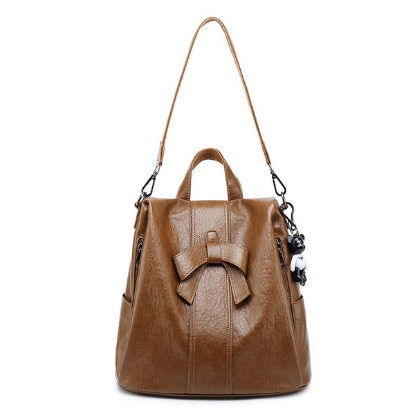 

school bags fashion women backpack oblique cross travel bag 230327