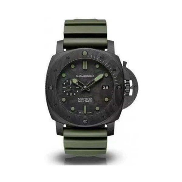 

watches for men men's automatic mechanical men's aggressive all black large dial sports tape glow waterproof men's, Slivery;brown