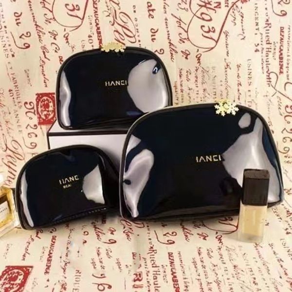 

fashion makeup bags women's handbag cosmetics storage bag small carry-on bag large capacity toiletry bag classic shell bag