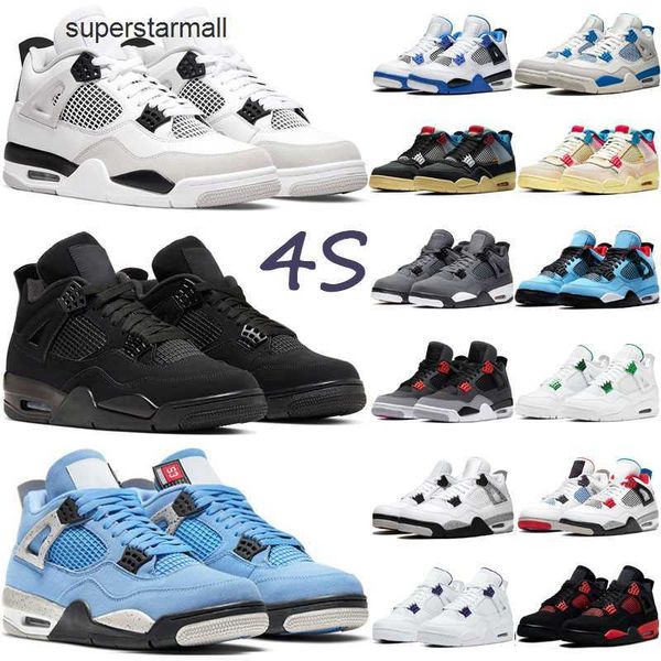 

new jumpman 4 4s women men j4 basketball shoes black cat pure money infared cactus jack red metallic blue white oreo trainers sports sneaker