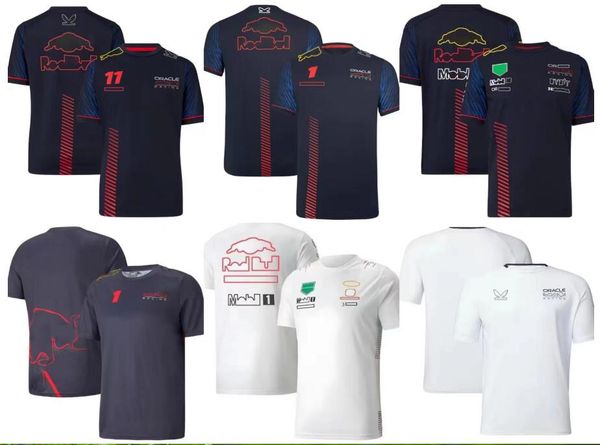 

f1 formula one round neck short-sleeved summer racing t-shirt same custom