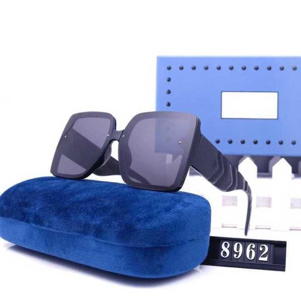 

luxury designer sunglasses 20% off overseas street shooting travel fashion glasses 8962, White;black