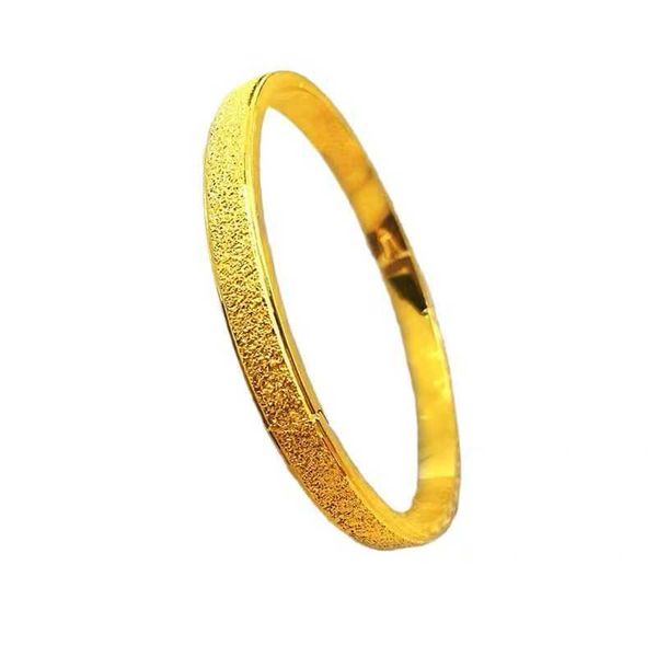 

designer bracelet love bangle titanium steel encounters favorite couple bracelet gold opening scrub lover's romantic gift, Black