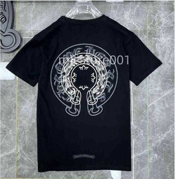 

luxury classic mens t shirt fashion ch brand letter sanskrit cross pattern sweater t-shirts designers pullover cotton tshirts woman tees sh, White;black