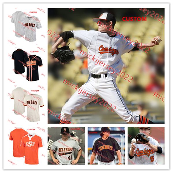 

college baseball wears oklahoma state cowboys baseball jersey juaron wattsbrowni saacs tebensb ena bramb rianh endryb rennanp hillipsb ayden, Black