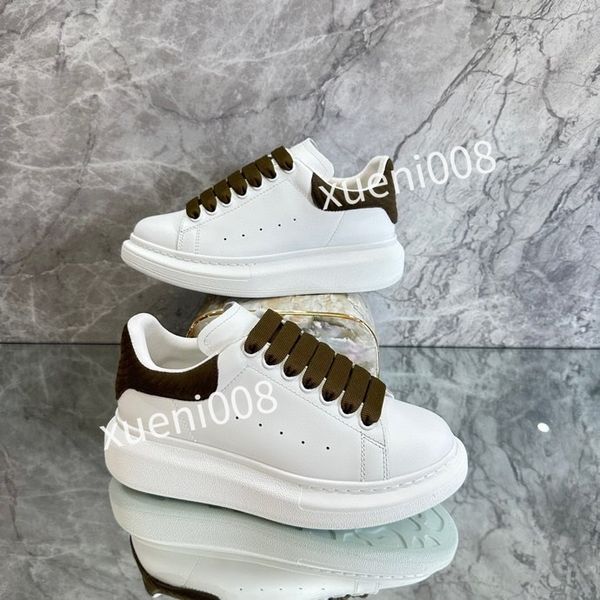 

new designer casual white shoes sneakers casual shoes sneakers women's platform shoes black luxury velvet suede womens lace up men2023, Red;white