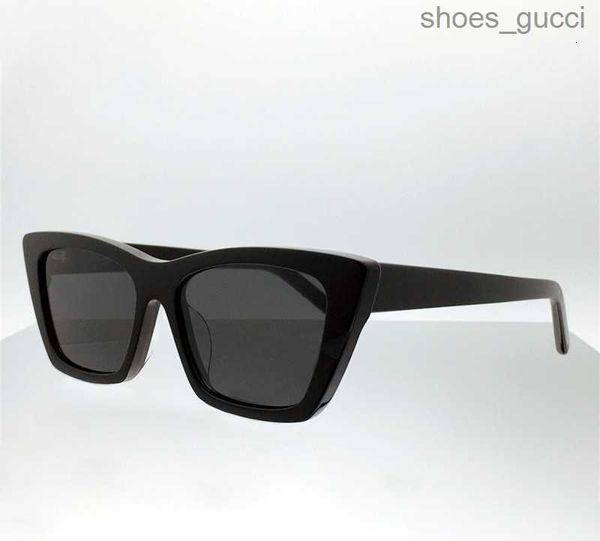 

276 mica sunglasses popular designer women fashion retro cat eye shape frame glasses summer leisure wild style uv400 protection come with ca, White;black