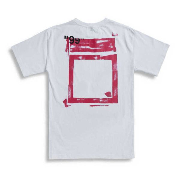 

classics luxury white mens t shirt designer brand t-shirts casual summer tees women back arrow x print t-shirt couples sports tshirts hip ho, White;black