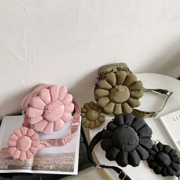 

evening bags luxury designer ladies bag fashion women handbag crossbody shoulder bag oxford fabric flower female purses and handbags 230327