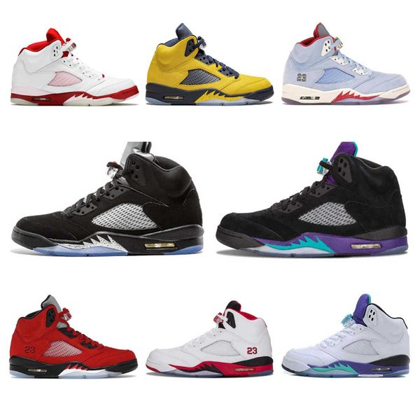 

unc men casual shoes basketball shoes 5s oreo jumpman 5 retro aqua we the sail fire red concord racer blue mens trainers sports sneakers ten