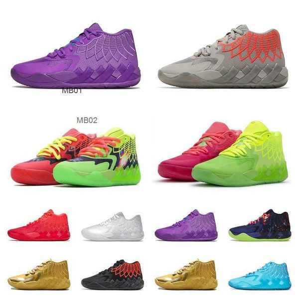 

lamelo ball 1 mb.01 basketball shoes sneaker black white silver blast buzz city lo ufo not from here queen city rick and morty rock ridge me