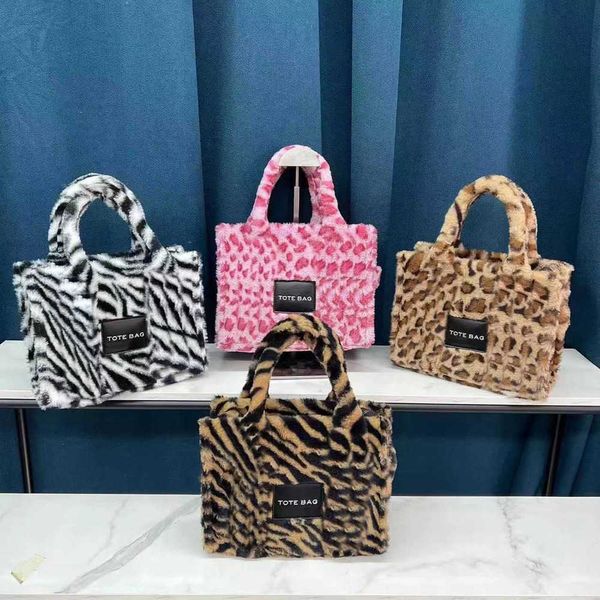 

shoulder bags marc totes handbags the tote bags women's winter tote bags plush simple plush handbag shoulder crossbody ins lamb 220917