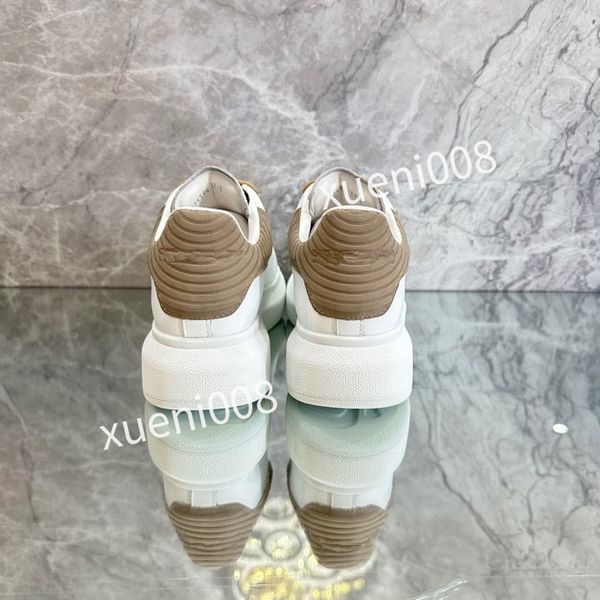 

2023fashion designer casual white shoes sneakers casual shoes sneakers women's platform shoes black velvet suede womens lace up men, Red;white