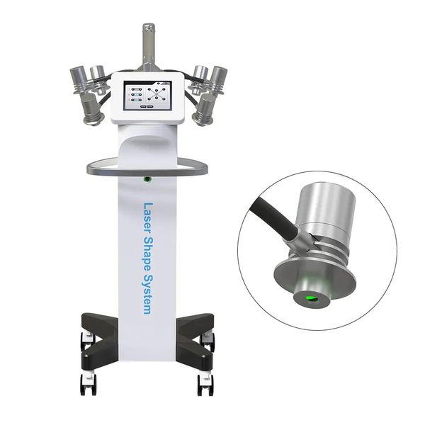 

green color laser fat loss machine weight loss lipo laser 532 635nm cold 8d laser shape, Black