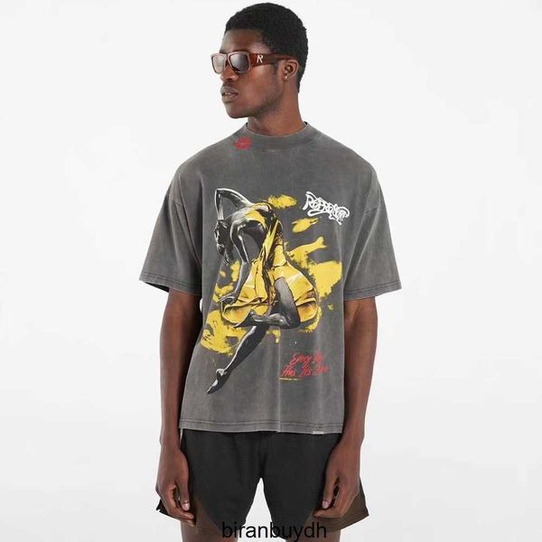 

men's t-shirts the correct version of red lip girl makes old slogans printed high street fashion label couple short sleeve t-shirt, White;black