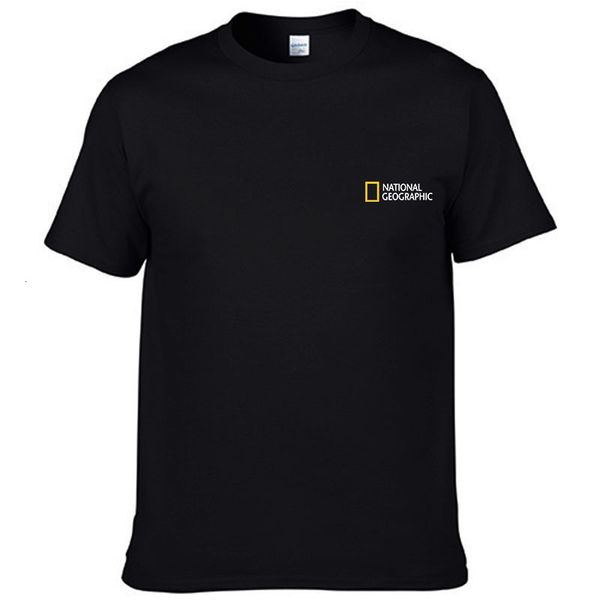 

mens tshirts magazine summer tshirt 100% cotton short sleeve outdoor adventure casual 230327, White;black
