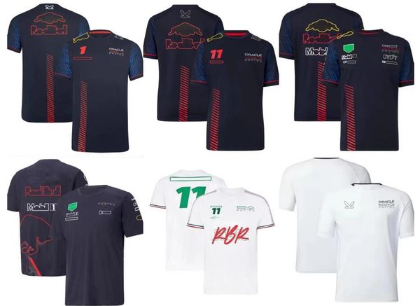 

2023 new f1 racing t-shirt short sleeve polo shirt same custom fit