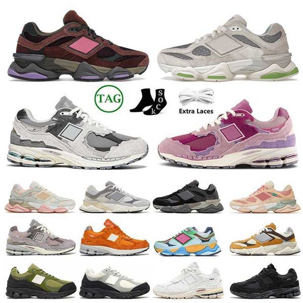 

2002R protection pack b2002r designer casual shoes 9060 Joe Freshgoods Penny Cookie Pink Lunar New Year Pink Rain Cloud Phantom mens women GANNI Trainers Sneakers, C14 water be the guide 36-45