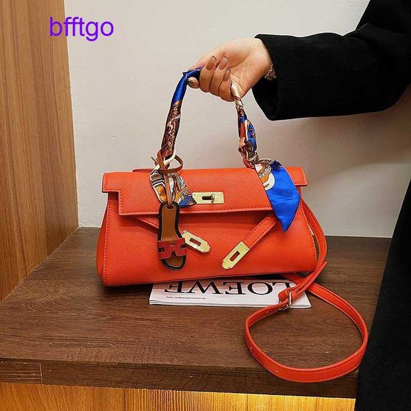 

legal copy deisgner 8a herms's kelys bags online shop new women's fashion large capacity handbag trend advanced simple one shoulde