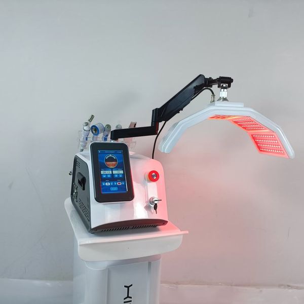 

portable 7 color pdt led light therapy skin rejuvenation machine for beauty salon, Black;white