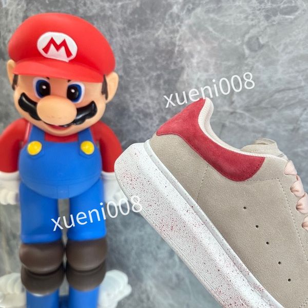 

designer casual white shoes sneakers casual shoes sneakers women's flats platform shoes white black luxury velvet suede women lace up m, Red;white