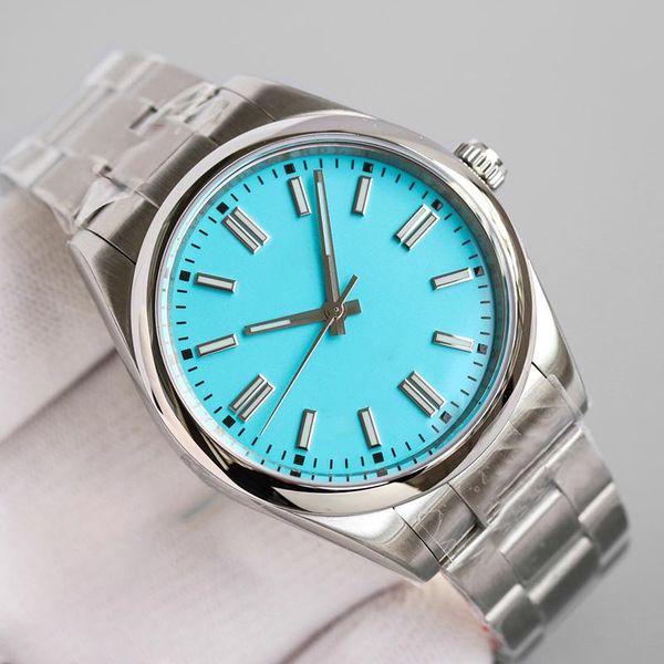 

0 mens watches automatic mechanical watch fashion ladies wristwatch 33mm 36mm 41mm stainless steel strap classic wristwatches gift montre de, Slivery;brown