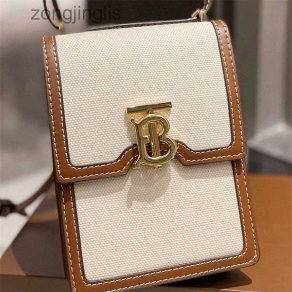

mobile outlet tote hands designer burbreryes women new handbags new phone canvas bag tb lock can be cros h43k
