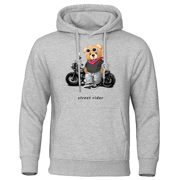 

men's hoodies sweatshirts motorcycle enthusiast street rider hoodies for men fashion spring streetwear mens tracksuit casual sweatshirt, Black