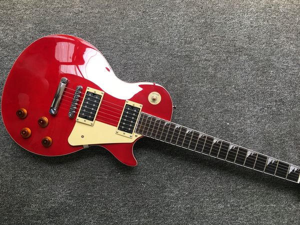 

custom shop mahogany wood anniversary red lp electric guitar,can customized
