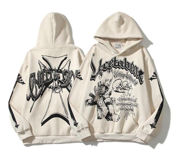 

vertabrae cross roads man sweatshirt women hooded pullover lonely stoner mens hoodie jumper designer hoodies streetwear men's clothing, Black