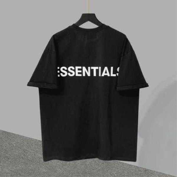 

fog t shirt mens women essentialls designer tees ess tshirts short sleeve quality couple px88, White;black