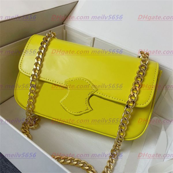

fashion designer leather bag shoulder bag women's men's handbags chain clamshell cross body baguette bag luxury women's fashi
