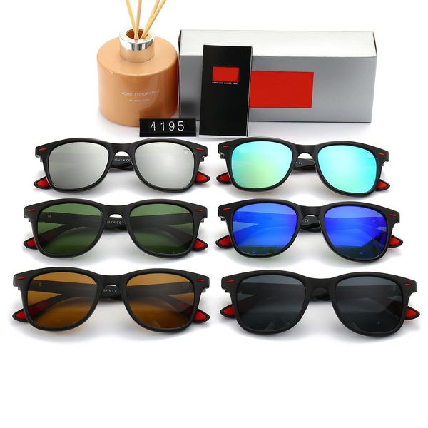 

mens locs sunglasses designer adumbral womens sunglasses fashion tempered glass lenses casual glasses beach glasses 6 colors, White;black